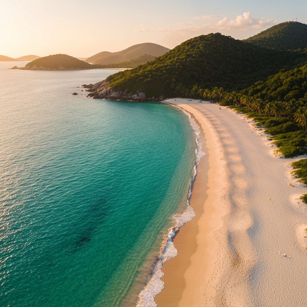 Praia paradisiaca em Cabo Frio